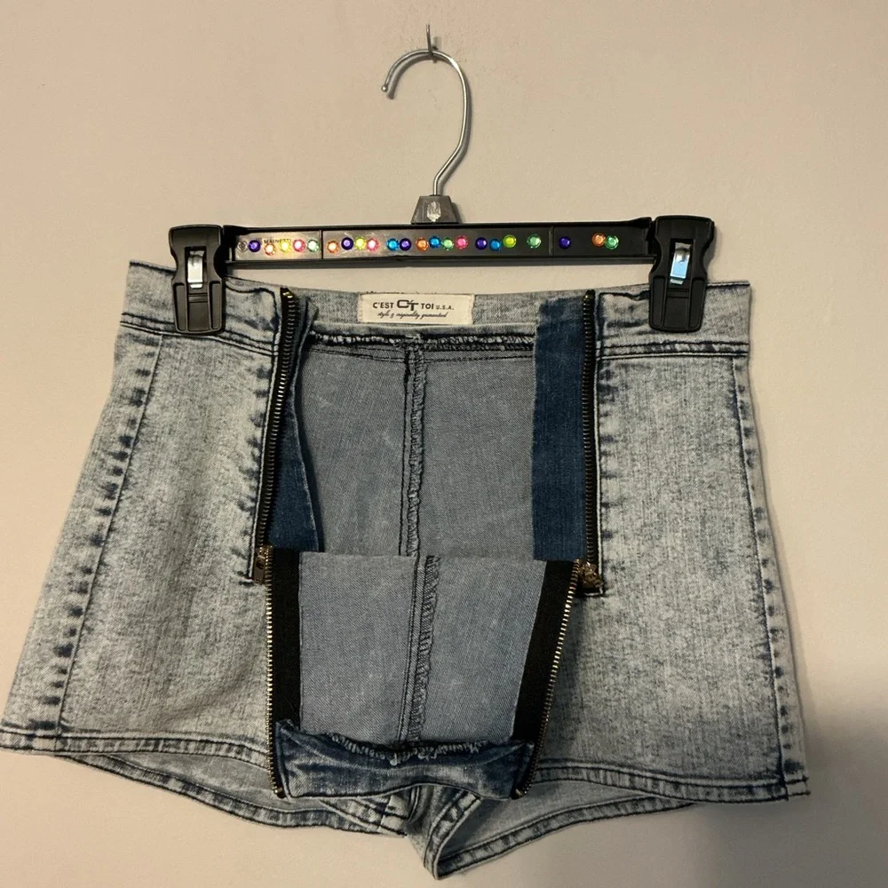 C’est Toi Y2K Denim Women's Shorts